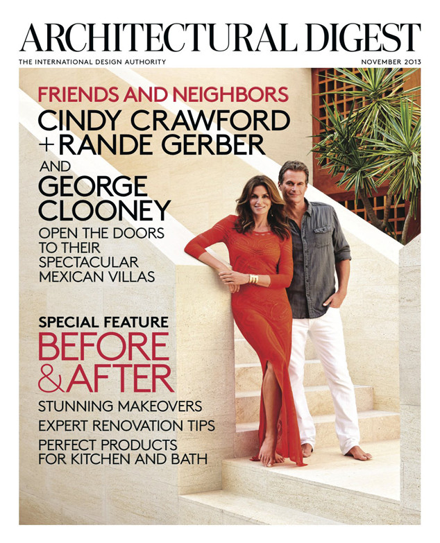 Le ville gemelle di George Clooney, Rande Gerber e Cindy Crawford a Los